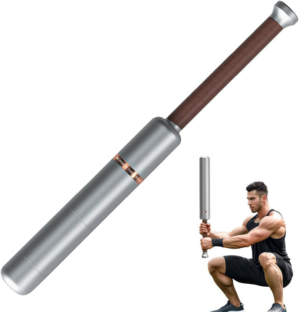 Adjustable Macebell Clubbell for Strength Training, 6/8-in-1, Premium Steel Indian Club, 17.5 lbs/30 lbs (17.5, Pounds)