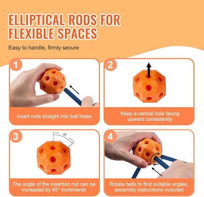 Creative Fort Building Kit for Kids