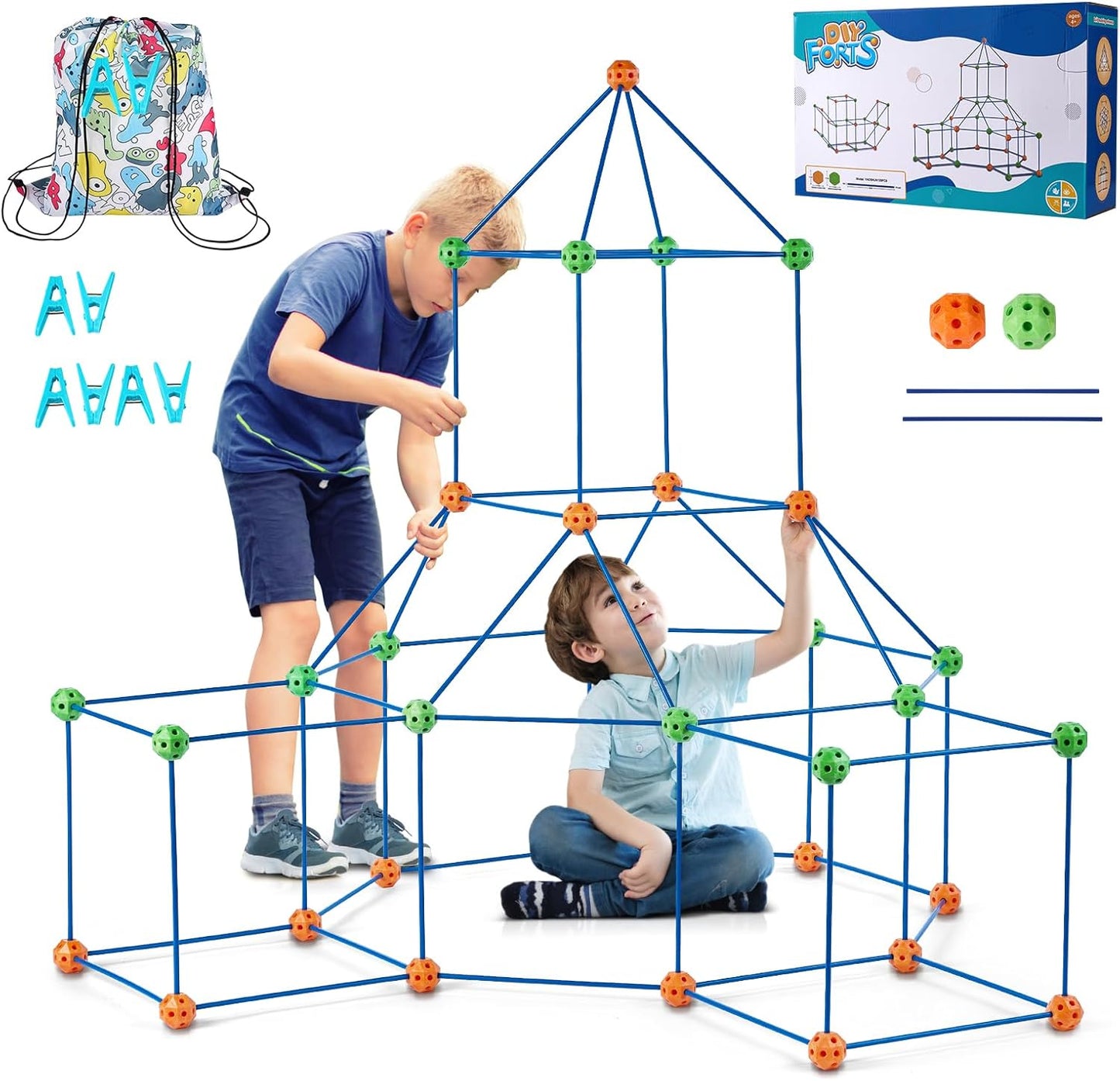 Creative Fort Building Kit for Kids
