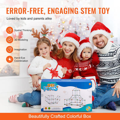 Creative Fort Building Kit for Kids