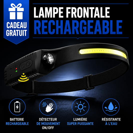 **Lampe frontale rechargeable gratuite**