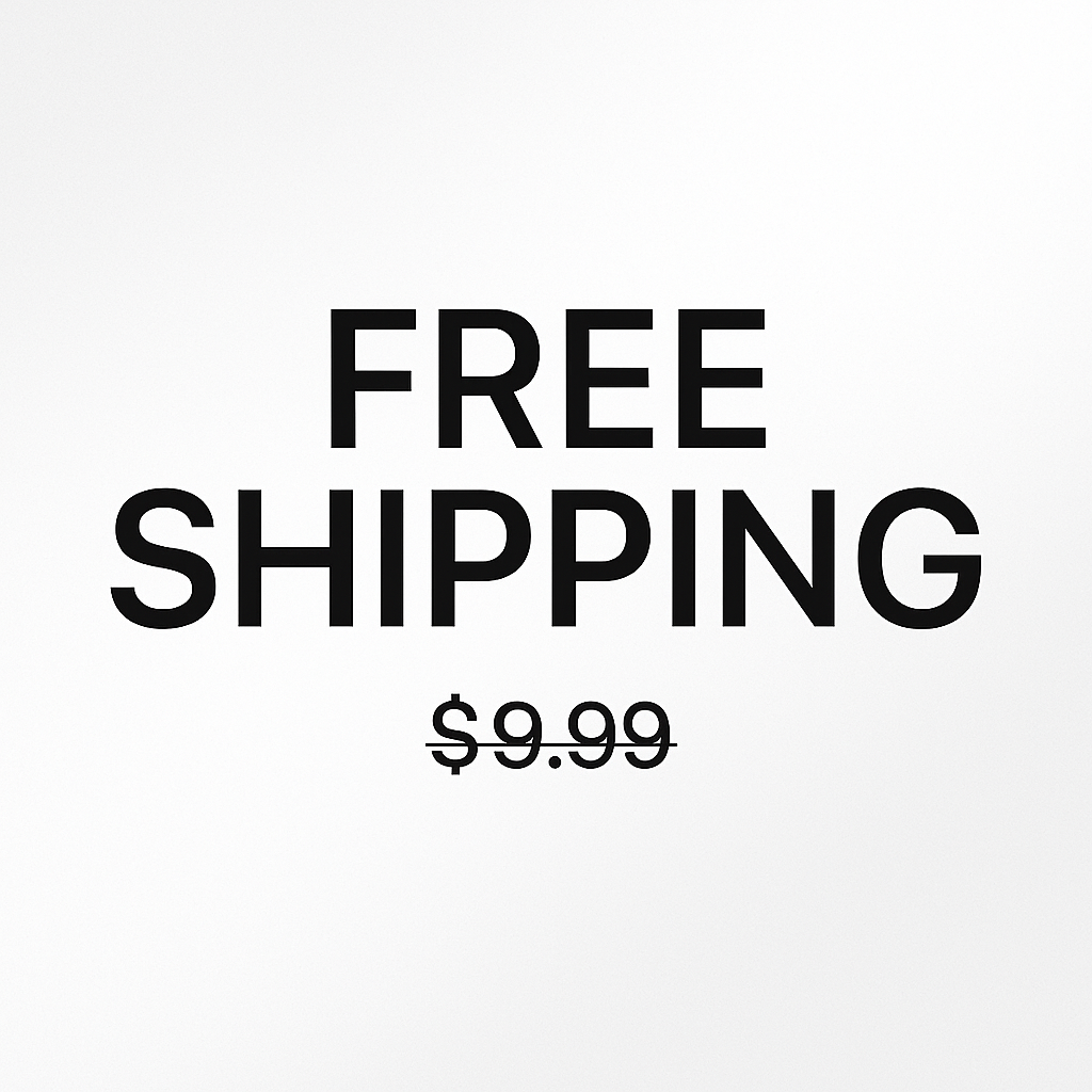 Free Shipping (Worth $9.99)
