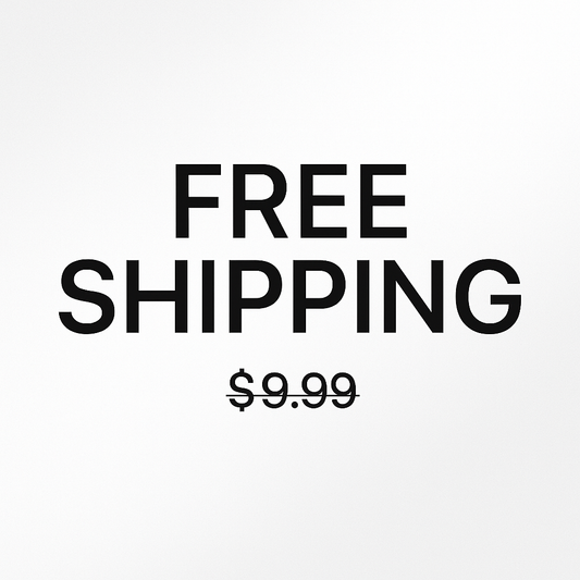 Free Shipping (Worth $9.99)