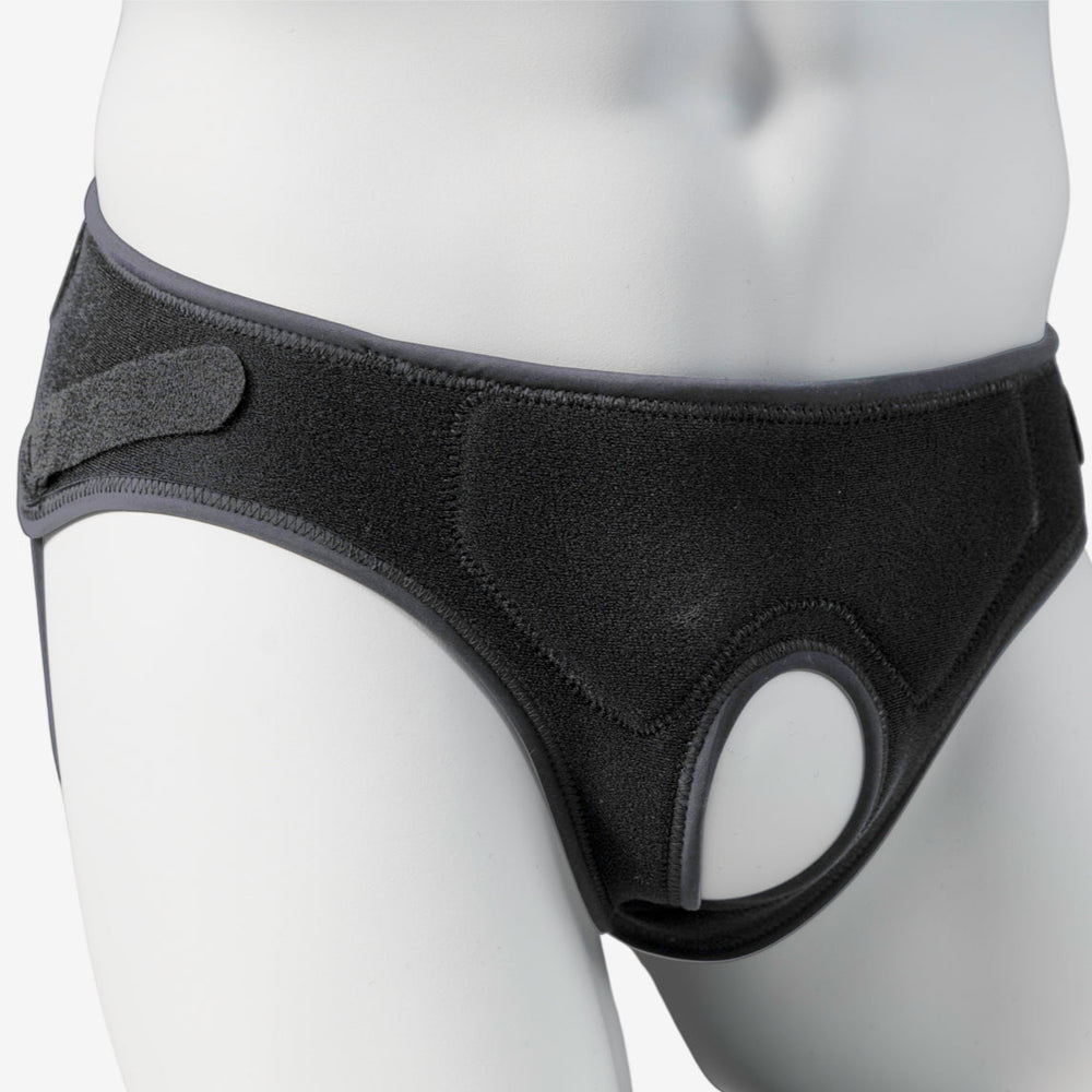 Comfort-Truss Minimalist Double Hernia Belt