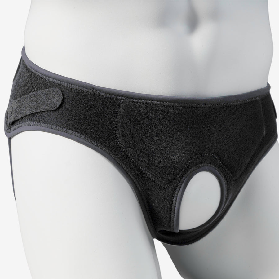 Comfort-Truss Minimalist Double Hernia Belt